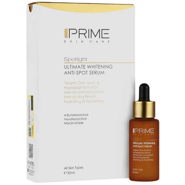 سرم روشن کننده پرایم prime Ultimate Whitening Anti Spot Serum