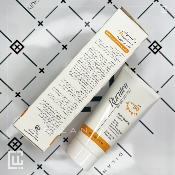 Racuten کرم ضد آفتاب بی رنگ راکوتن پوست چرب و مختلط SPF50