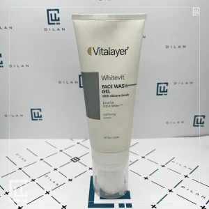 ژل شستشوی وایت ویت ویتالیر whitevit ژل شستشو پوست لک دار