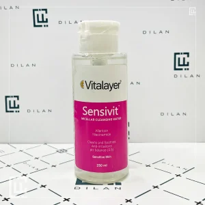 محلول پاک کننده آرایش پوست حساس میسلار حساس ویتالیر Vitalayer Sensivit
