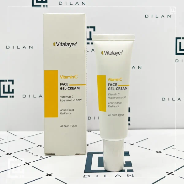 ژل کرم ویتامین C صورت ویتالیر Vitalayer Vitamin C Gel Cream